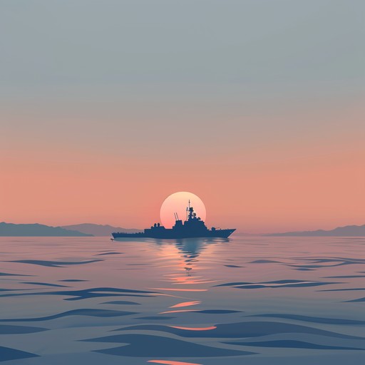 A serene instrumental piece capturing the essence of the russian navy's storied maritime tradition. Featuring gentle melodies and harmonic progressions, this composition evokes the calming rhythms of the sea, bringing a sense of peace and nostalgia to listeners.