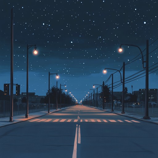 An instrumental phonk piece that fuses gentle urban ambiance with smooth, mellow beats, creating a serene nighttime atmosphere in the city.