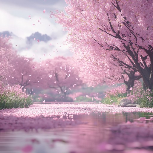 A delicate instrumental that captures the essence of peaceful anime scenes, featuring gentle piano melodies, lush string arrangements, and subtle atmospheric elements. It evokes feelings of tranquility and solace, perfect for moments of contemplation or quiet reflection in an anime setting. The track builds slowly, introducing layers of soft instrumentation that seamlessly blend together, creating a calming and serene soundscape.