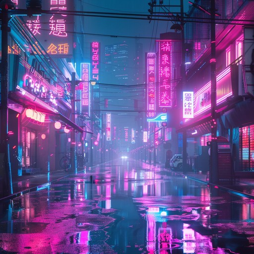 Imagine walking through a bustling city at night, surrounded by towering skyscrapers and glowing neon signs. The air is vibrant with the hum of the city and the distant throb of clubs. The music captures the essence of urban exploration mixed with the allure of night time mysteries.