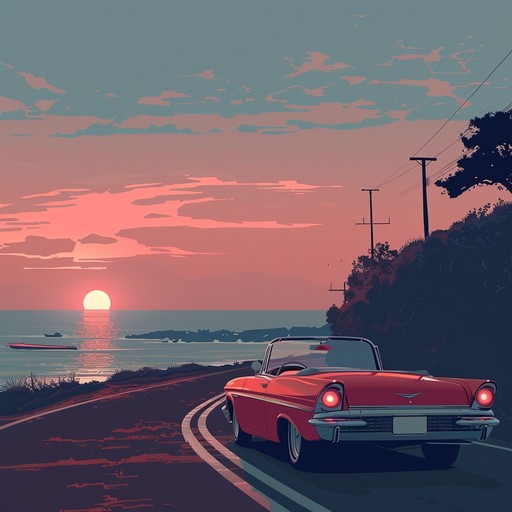 This composition merges lush string arrangements with the iconic disco beats of the 1970s, evoking images of a sunset drive along the coast, windows down, with an air of romance and nostalgia. The track blends classical romance with a touch of 70s funk, ideal for a heartfelt, intimate moment caught in the golden hour.