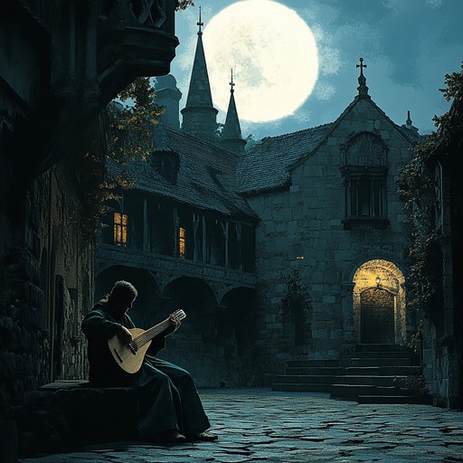 An elegant and graceful instrumental piece featuring the timeless melodies of a medieval troubadour serenading a courtly lover. The instrumentals take the listener back to an era of chivalry, honor, and poetic romance. The gentle strumming of the lute paired with compelling melodies creates an atmosphere of refined elegance. Perfect for scenes requiring a medieval touch or a nod to historical romance.