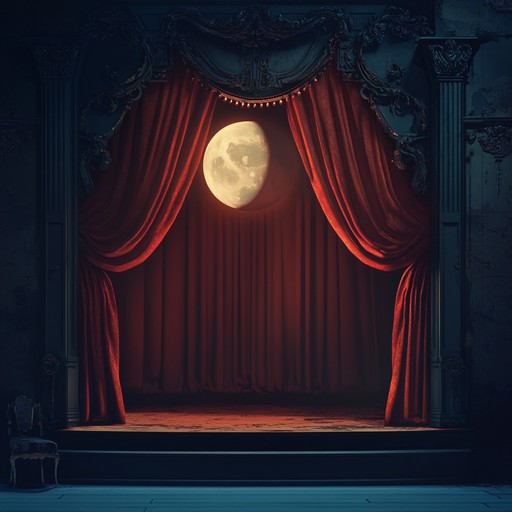 Experience a mystical cabaret performance where the haunting piano melodies bring to life an enigmatic tale wrapped in the whispers of the night. This composition evokes a sense of mystery and nostalgia, ideal for dimly lit lounges and otherworldly performances.