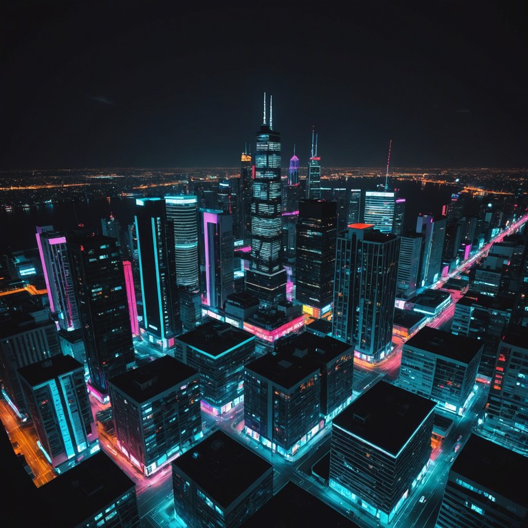 Imagine walking through a digital metropolis at night, every step synchronized with pulsating uk garage rhythms under a neon lit sky. The song captures the essence of future cityscapes, blending traditional garage elements with futuristic synth patterns to create a mesmerizing, forward thinking sound.