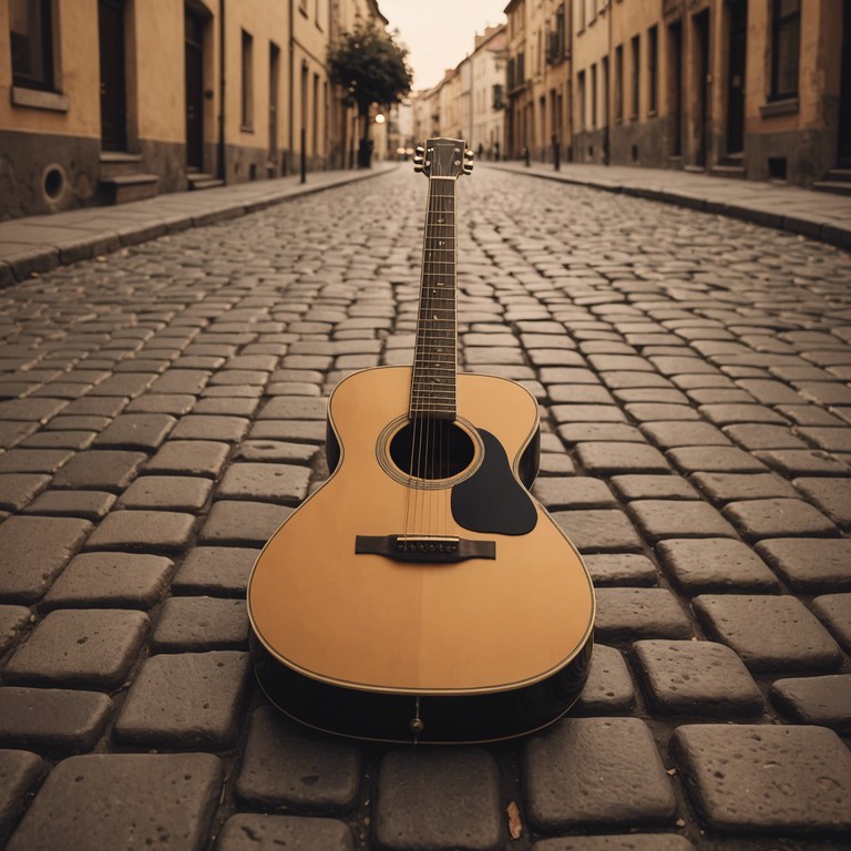 This sentimental rumba track captures the essence of whispered conversations and shadowed corners with its deeply moving rhythms. The use of a classical guitar enriches the melody creating a heartfelt and introspective musical journey.