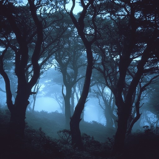 An ominous yet delicate track invoking a dark, mysterious forest at night. Subtle ethereal pads combined with whispering vocal sounds build a haunting atmosphere perfect for suspenseful scenes