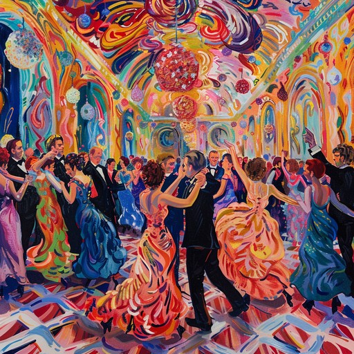 Experience a waltz like never before: chaotic and vibrant, with sudden rhythmic shifts and eccentric melodies. This piece transforms the traditional ballroom dance into a frenetic and unpredictable sonic experience, ensuring that each moment is filled with excitement and surprise.