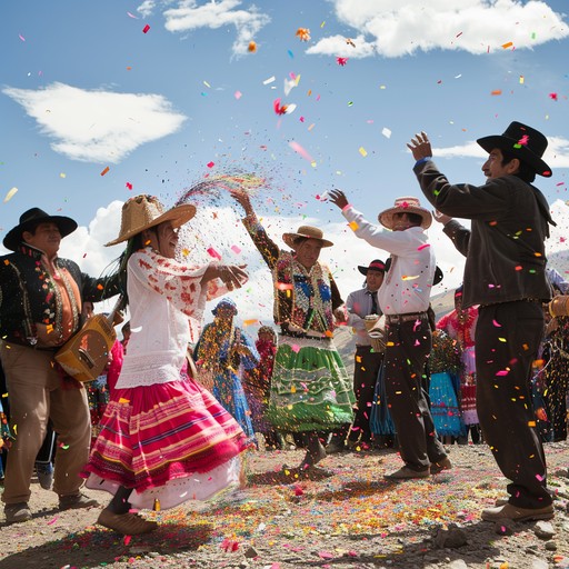 An exhilarating mix where joyous cumbia rhythms harmonize perfectly with the soaring melodies of traditional andean instruments. Designed to captivate and energize, this instrumental piece paints a vivid picture of cultural celebration and natural splendor.