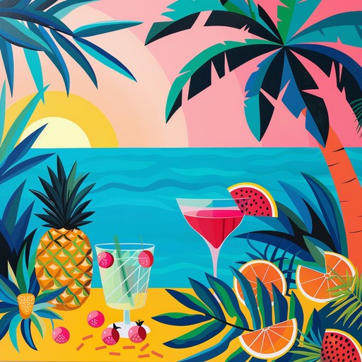 Dive into a joyful fusion track that harmoniously blends the spirited rhythms of traditional samba with contemporary upbeat melodies, creating an irresistibly happy and danceable tune. The lively percussion and groovy basslines are complemented by vibrant brass sections and catchy synths, painting a picture of pure bliss and sunshine.