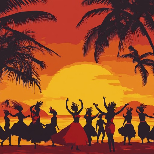 Energizing instrumental samba capturing the vibrant spirit of tropical paradises with lively percussion rhythms, melodic elements, and an uplifting, joyful groove.