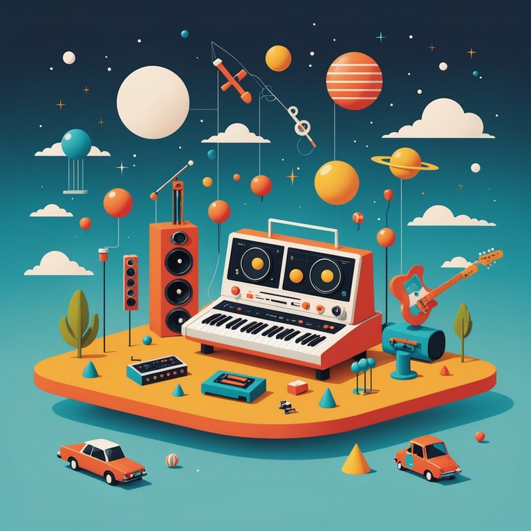 Dive into a digital playground where electronic sounds merge with the whimsy of toy instruments, crafting a delightful and enchanting musical experience that's both nostalgic and futuristic.