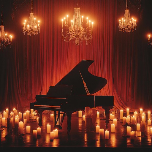 An instrumental track blending the somber tones of gothic music with the whimsical yet eerie elements of cabaret. The composition features a haunting piano melody, evoking visions of a deserted theatre bathed in moonlight.