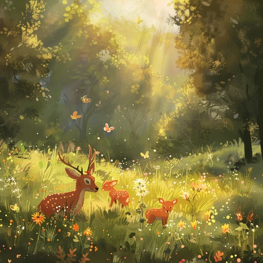 Embark on a whimsical sound journey that captures the essence of enchanted woodlands. The melody, light and airy, resonates with the playful energy of fairies and mystical creatures, filling the air with a sense of magic and wonder.