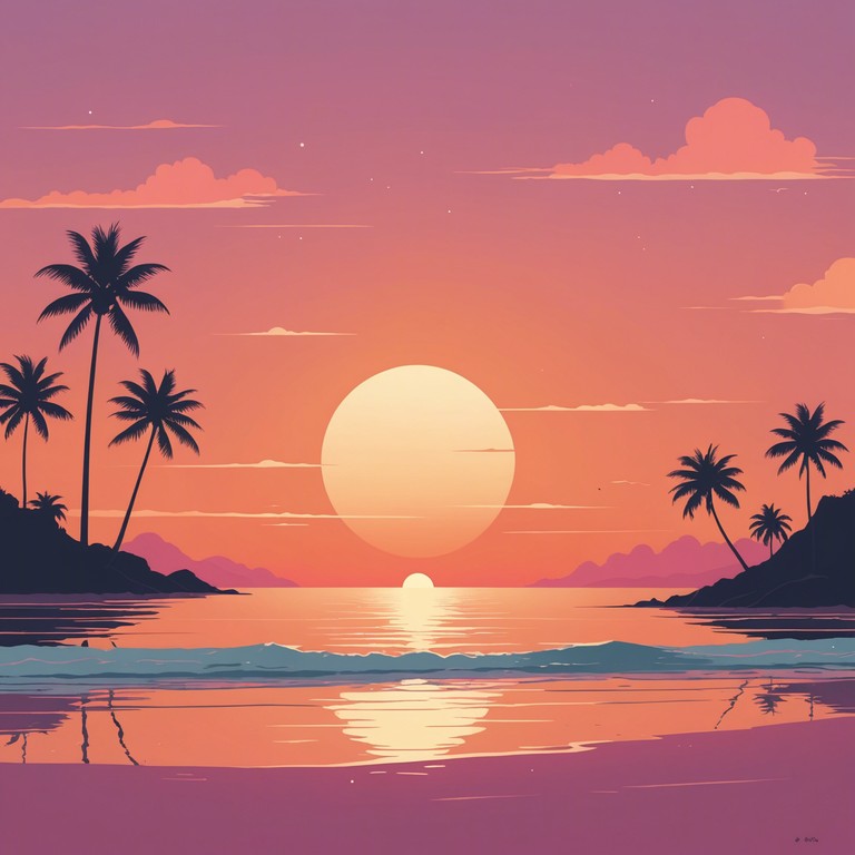 This gentle instrumental captures the essence of a serene sunset, blending smooth rhythms with a groovy vibe to create a soothing yet engaging atmosphere. The sound is a perfect backdrop for tranquil evenings or slow, reflective moments