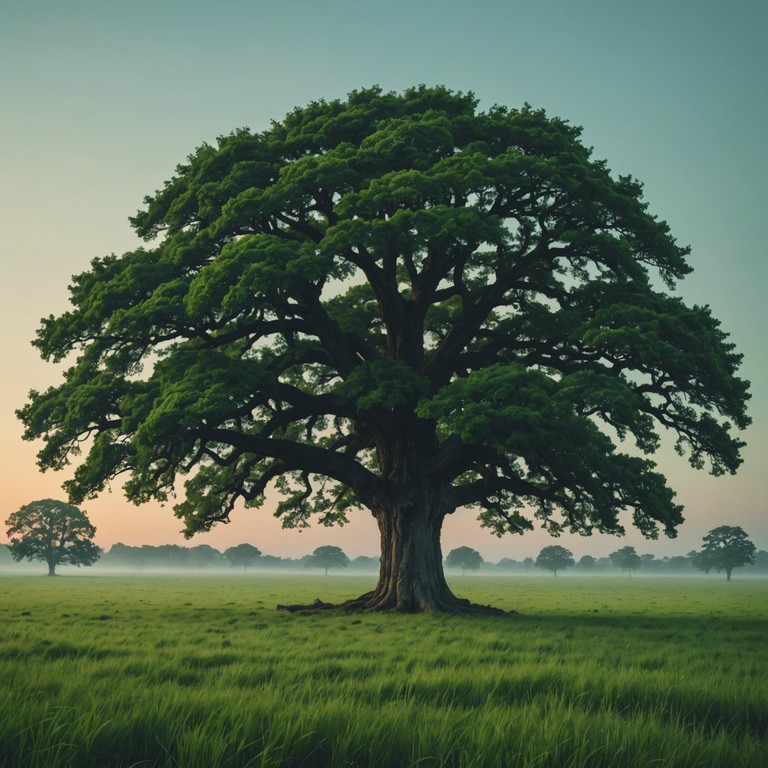 An evocative and serene piece that musically translates the experience of sitting beneath an old oak tree, feeling the whisper of the wind and the grandeur of nature's timeless watch. The guitar gently cries out in a poignant reminder of nature's eternal stories.