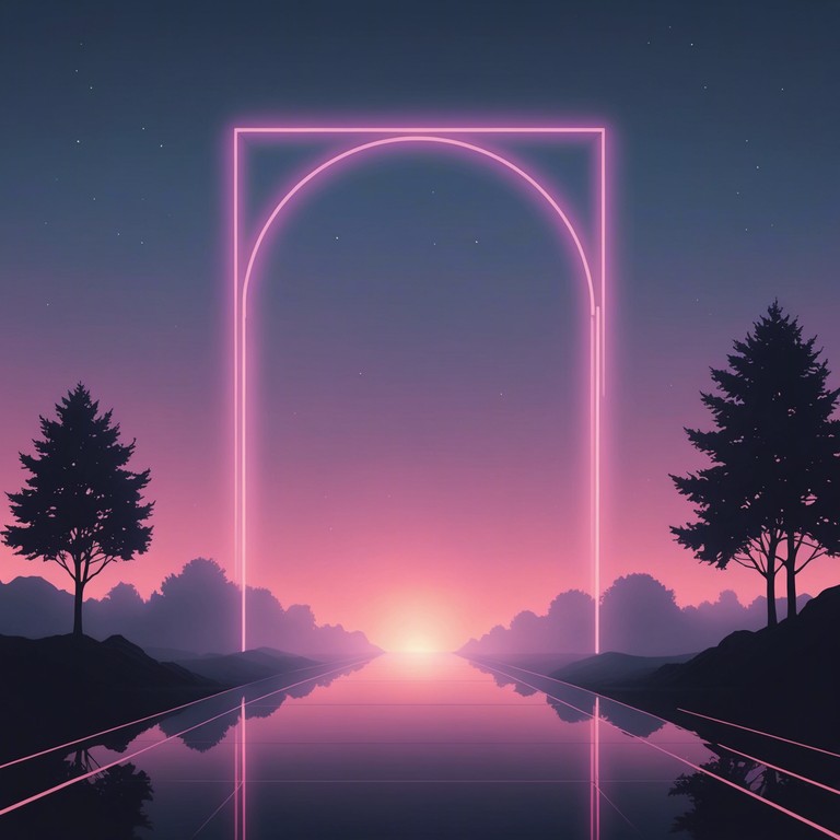 This track explores a tranquil soundscape where soft synth layers intermingle with gentle electronic beats, creating an ethereal and airy atmosphere perfect for relaxation or introspective moments. Effortlessly combining elements of tranquility with the rhythmic pulse of electropop, it invites the listener into a world of serene, neon tinted dreams.