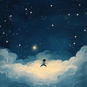 a gentle lullaby with mystical, serene melodies