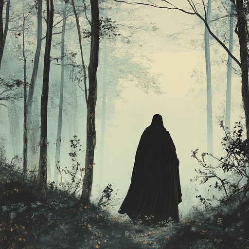 Reflect on the chilling essence of solitude as echoes of the theremin resonate through the complex layers of darkwave undertones, crafting an immersive soundscape where the boundaries between the known and the ethereal blur.