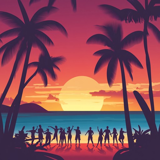 Celebrate the end of a perfect summer day with this vibrant instrumental track. Let the upbeat rhythms of tropical dance blend with colorful electronic elements to create an atmosphere bursting with energy and joy. Ideal for summer parties, beach gatherings, and moments of pure exhilaration.