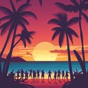 uplifting dance beats with tropical summer vibes