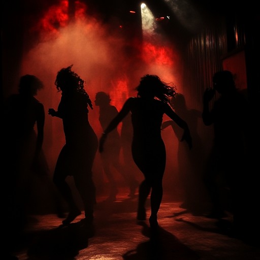 Harnessing the energy of a forbidden masquerade after dark, this instrumental piece combines lively piano melodies with brooding undertones. It transports listeners to an otherworldly cabaret where shadows dance and secrets are kept. The upbeat tempo maintains an invigorating pulse, while the dark ambiance creates an atmosphere of mystery and allure.