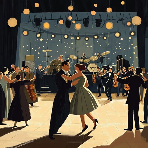 A high spirited swing number that fuses upbeat rhythms and joyous melodies, encapsulating the essence of freedom and delight. The infectious brass section and vibrant rhythm combine to form a soundscape filled with optimism. Perfect for occasions of triumph and elation, the music's lively energy is grounded in the classic swing era, inviting listeners to dance in celebration.