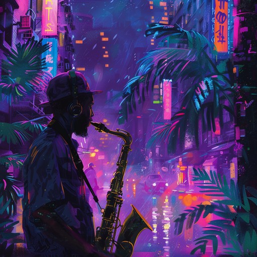 The music explores the interplay between smooth jazz saxophone lines and energetic jungle drum patterns. This track moves fluidly between mellow and high energy sections, showcasing the sophisticated yet raw vibe that defines jazzstep. Perfect for a late night city drive or an intense study session.