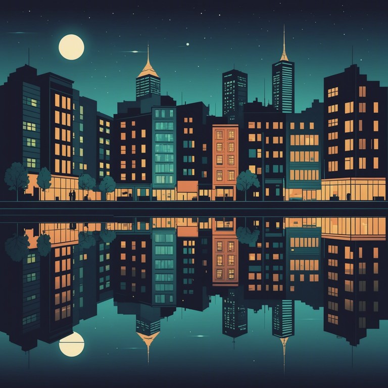 In the heart of a moonlit city, the soundtrack captures the essence of serenity intermixed with tension, as if the listener is walking through a sophisticated urban landscape at night. This piece features a solemn cello leading the melody, supported by subtle orchestral sweeps that create a narrative of intrigue and refined beauty.