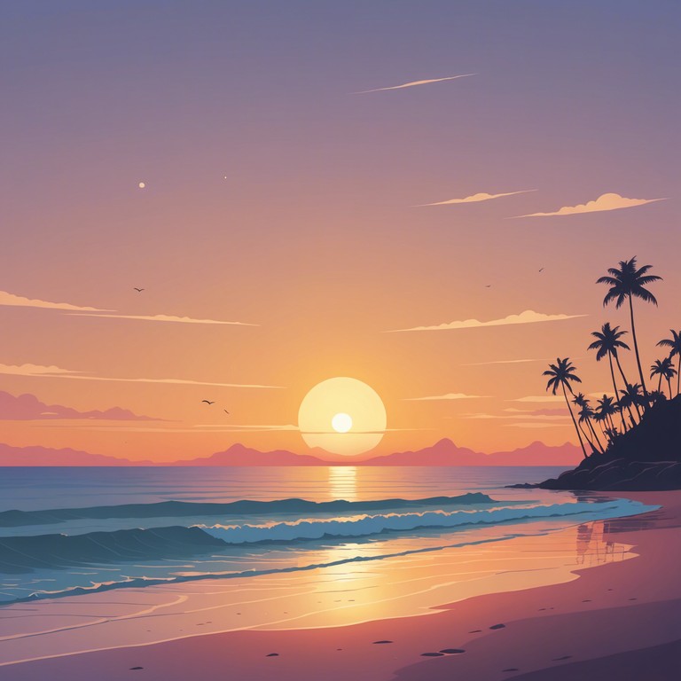 Transport yourself back to a serene 70s scene, where the hustle is slow, and the music is smooth, echoing the tranquility and beauty of a perfect californian evening. The electric piano sets a soft, golden mood, perfect for unwinding.