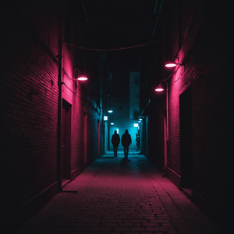 Set in a futuristic cityscape, neon shadows fall captures the essence of a cyberpunk world with its dark, moody synthesizer sounds and pulsating beats. This track transports listeners through an urban landscape filled with neon signs, shadowy figures, and an underlying sense of danger and intrigue.