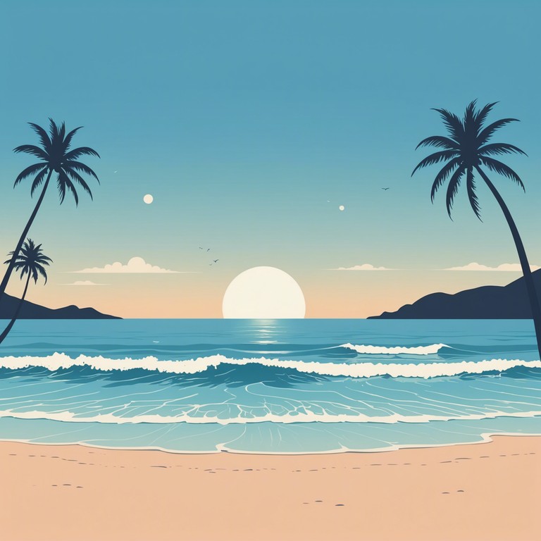 Imagine a tranquil escape where the gentle strumming of a ukulele meets the serene backdrop of a sunlit tropical landscape. Ethereal tones blend with ambient whispers, crafting an enveloping atmosphere of a mystical island retreat. The melody flutters like a light breeze over crystal clear waters, carrying the listener away to an otherworldly paradise.