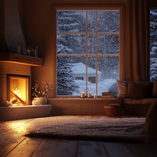 This composition creates a charming backdrop for quiet winter nights, featuring a gentle array of sounds that soothe the soul and enhance the spirit of the season.