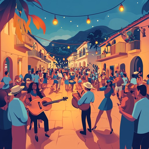 A high energy latin instrumental piece that blends traditional salsa rhythms with modern elements, creating an irresistible dance track. The vibrant trumpet melodies soar over rhythmic percussion, capturing the excitement of a tropical fiesta under the stars.