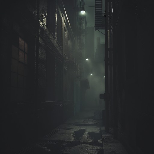 This track sets a somber, mysterious mood, weaving together haunting melodies and atmospheric textures that evoke the quiet, eerie streets of a forgotten city at night. The beats are subtle yet rhythmic, perfectly blending with deep basslines and distant echoes that provide a sense of desolation and urban decay.