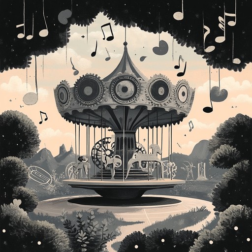 An instrumental piece that takes the listener on a whimsical journey through a landscape of playful melodies and progressive rhythms. The composition blends quirky harmonies with unexpected time signatures, creating an enchanting and unpredictable musical experience