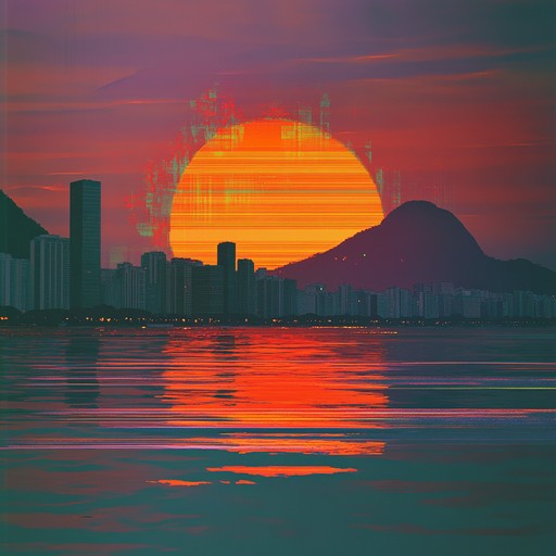 An inspiring instrumental fusion of traditional samba beats with futuristic electronic elements, weaving together brazilian percussion and melodies with glitchy synths and ambient textures to create an energetic yet soothing soundscape ideal for awakening positive emotions.