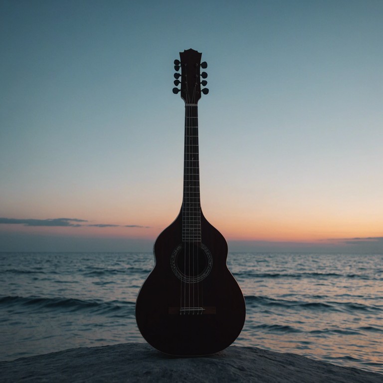 Echoing through the vast cold sea, the song conveys the deep emotional state of sailors aboard a russian navy vessel. It intertwines feelings of loneliness and the beauty of sea life isolation, where every pluck of the balalaika resonates with the soul of the ocean