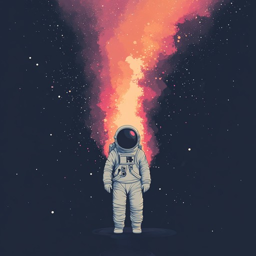 This piece evokes the feeling of embarking on a cosmic journey, where ethereal synths and uplifting melodies intertwine. Imagine floating above a distant planet, inspired by the infinite possibilities ahead and driven to achieve greatness. As the music swells, each note serves as a motivational force from the stars, encouraging perseverance and ambition.