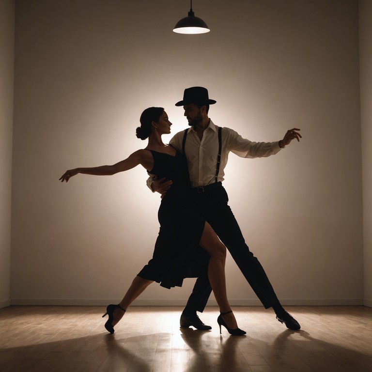 This track combines traditional tango rhythms with contemporary sonic elements, creating an uplifting and energizing dance experience. The composition is infused with a lively beat and soaring melodies, perfectly suited for inspiring dance performances or joyful moments. The incorporation of electronic undertones gives it a fresh, modern appeal, while still honoring the passionate spirit of classic tango.