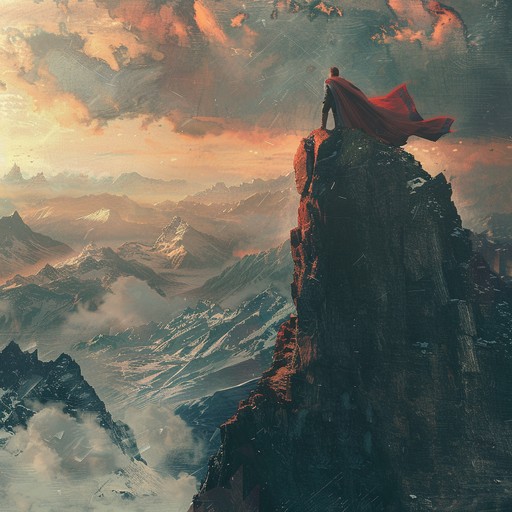 This powerful orchestral composition captures the essence of a hero returning victorious from an epic adventure. Strong brass sections and sweeping strings build to a climactic finale, evoking feelings of triumph and grandeur. The melody is bold and resolute, reflecting the courage and determination of a legendary hero.
