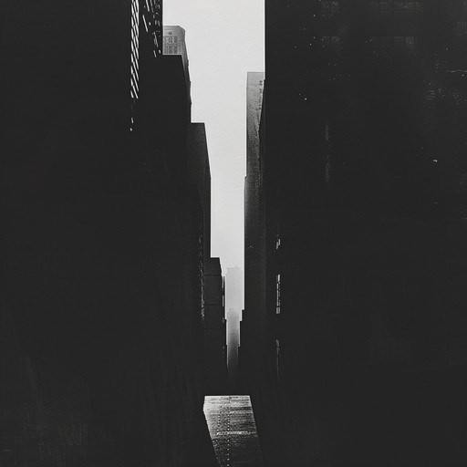 This track takes you through a gritty journey in a post-industrial landscape, emulating the sound of the city with metallic percussion and pulsating rhythms. It's a dark and pulsating exploration of urban decay, characterized by distorted electric guitars and relentless beats, representing the clash of the old and the new in a dystopian cityscape.