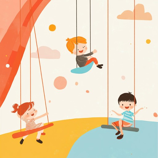 A joyous, lively piece that captures the essence of children having fun on a sunny day at the playground. Perfect for inspiring imagination and happiness among kids during playtime, the sound is uplifting and playful