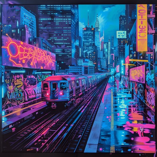 Upbeat and urban instrumental blending funky bass lines with grime beats, creating an energetic city vibe perfect for nightclubs and street scenes.