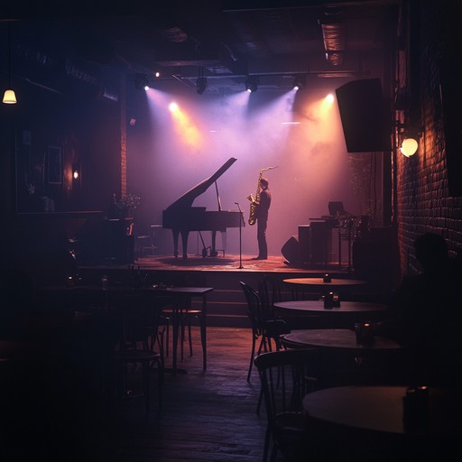 Picture a dim lit room with velvet curtains and round tables adorned with flickering candles. The music flows effortlessly, featuring smooth saxophone melodies and gentle piano accompaniments. The atmosphere is intimate yet sophisticated, inviting you to sink into a world of retro glamor and timeless elegance.