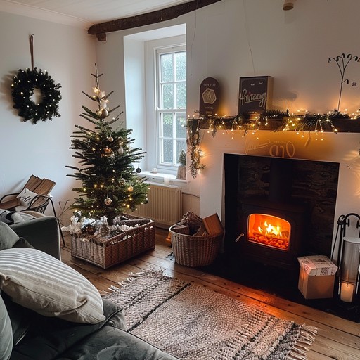 This track brings gentle acoustic guitar melodies to create an intimate holiday atmosphere. Ideal for quiet evenings by the fireplace, fostering a sense of warmth and closeness during the festive season.