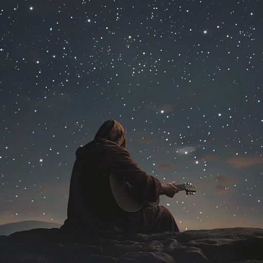 Capture the essence of a lonely minstrel's journey through soft and tender acoustic guitar melodies. This melancholic piece evokes the troubadour's heartache, each note resonating with the bittersweet memories of the loves and paths long gone. It’s a reflection of solitude and emotional depth, perfect for evocative storytelling or a moment of quiet introspection.