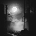 a chilling rap instrumental with eerie sounds and haunting beats.