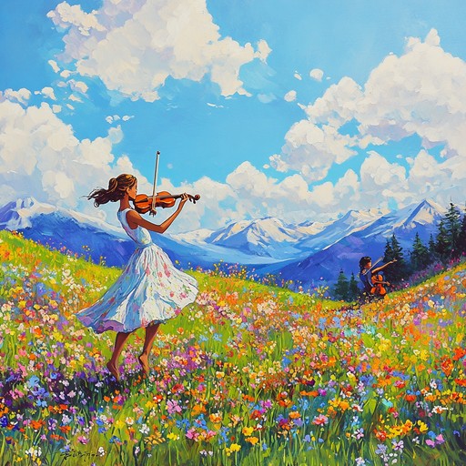 Step into a world of delight with this joyful violin piece. Perfectly capturing the charm and whimsy of a summer dance, this capriccio composition is filled with playful rhythms and cheerful melodies. An uplifting musical celebration that will leave listeners with a smile.