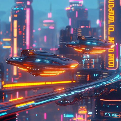 A heart pounding instrumental track that takes listeners on a high speed chase through a futuristic cityscape, blending intense electronic rhythms with atmospheric melodies to create a thrilling sonic adventure.