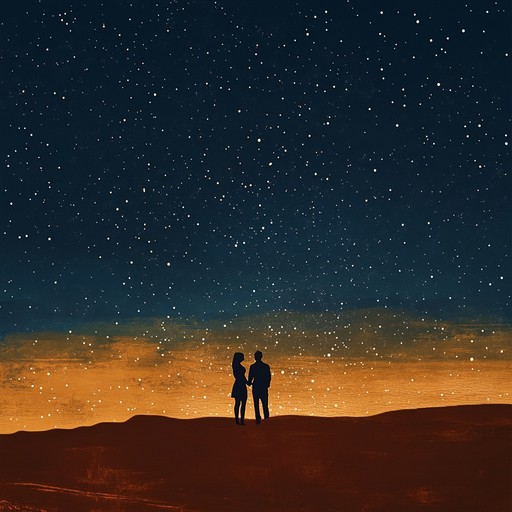 Recreate a moonlit desert love scene with the evocative strains of the oud. The melodies, intermingled with the natural sounds of the desert night, present a captivating story of romance and mystery. This track serves as an ideal backdrop for quiet, passionate moments under a canopy of stars.